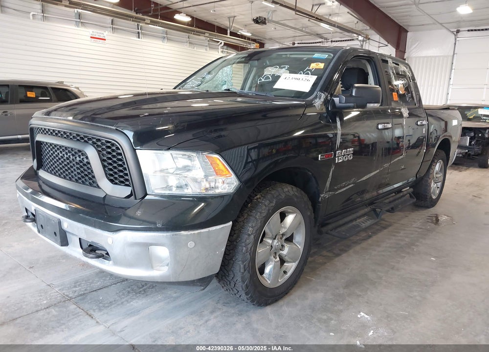 2016 RAM 1500 BIG HORN VIN: 1C6RR7LM9GS122835