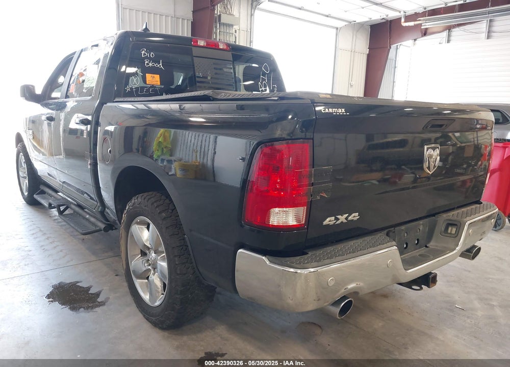 2016 RAM 1500 BIG HORN VIN: 1C6RR7LM9GS122835
