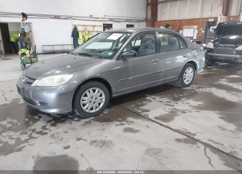 2004 HONDA CIVIC LX VIN: 2HGES16584H607291