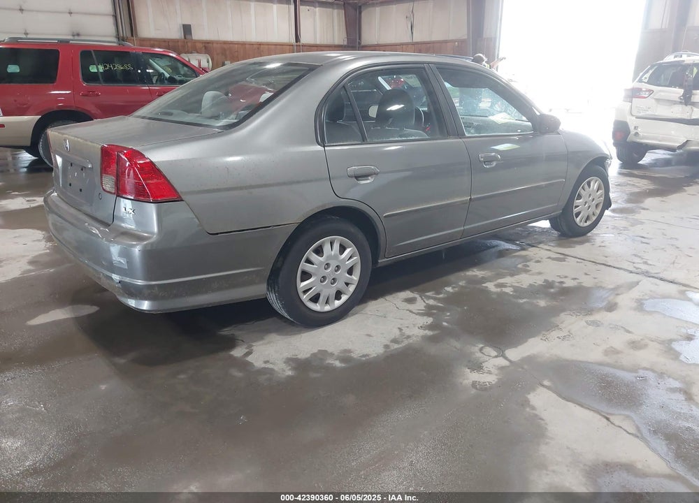 2004 HONDA CIVIC LX VIN: 2HGES16584H607291