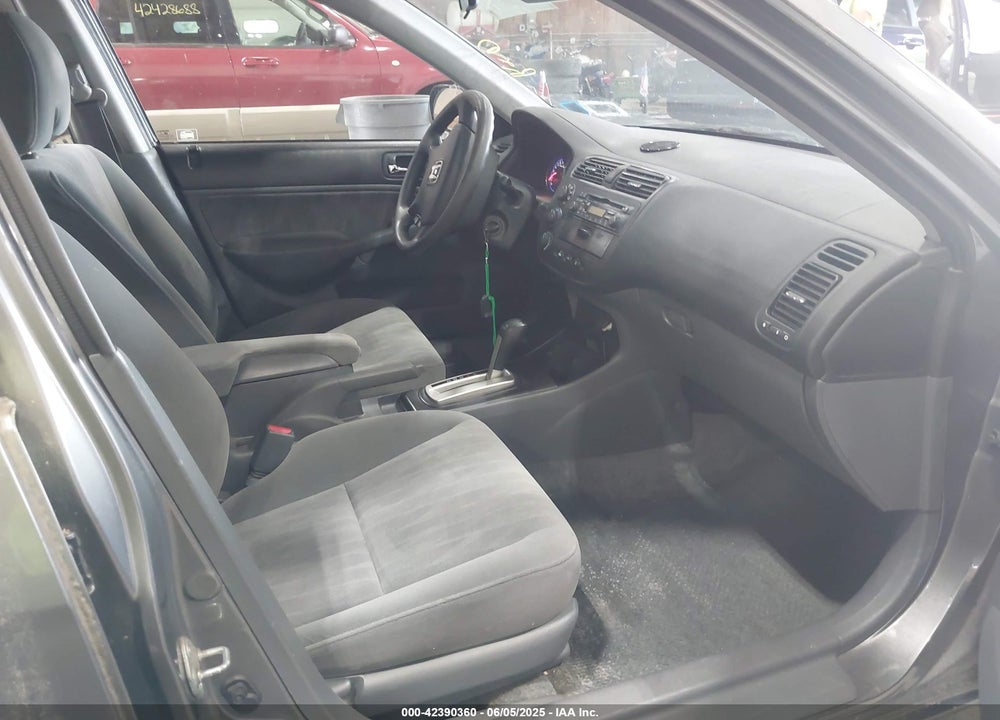 2004 HONDA CIVIC LX VIN: 2HGES16584H607291