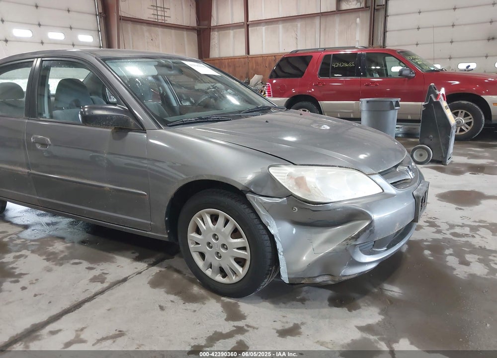 2004 HONDA CIVIC LX VIN: 2HGES16584H607291