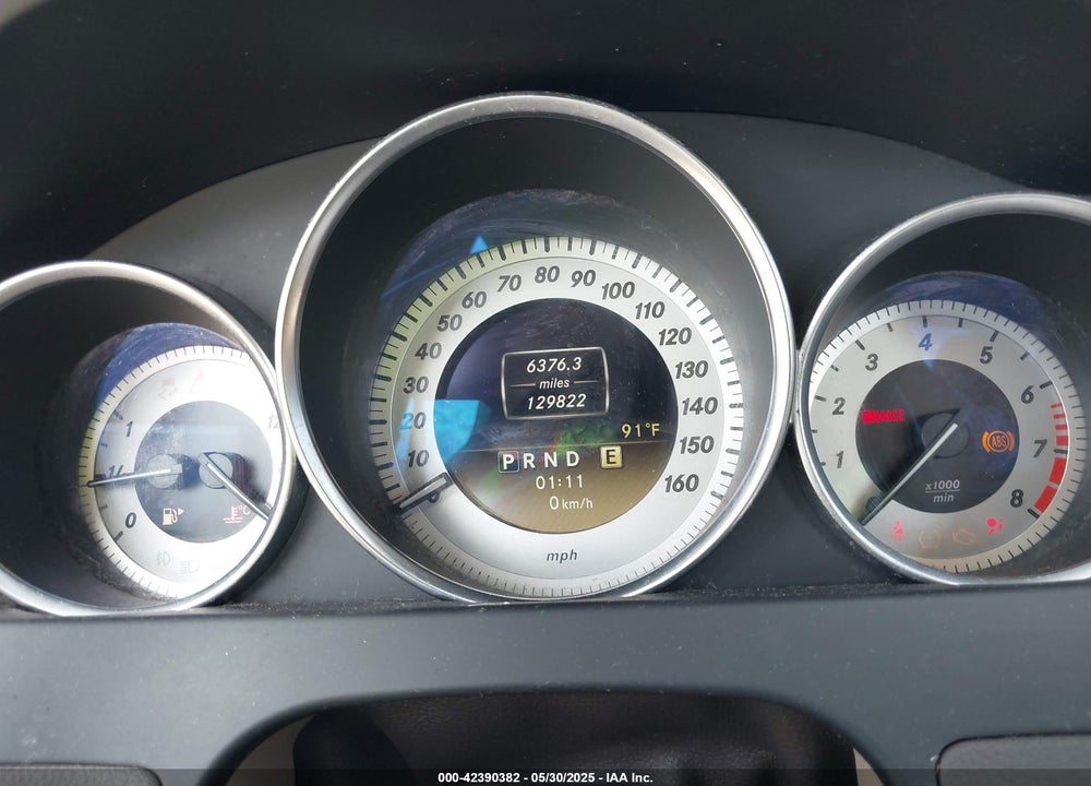 2012 MERCEDES-BENZ C CLASS VIN: WDDGF4HB3CA638628