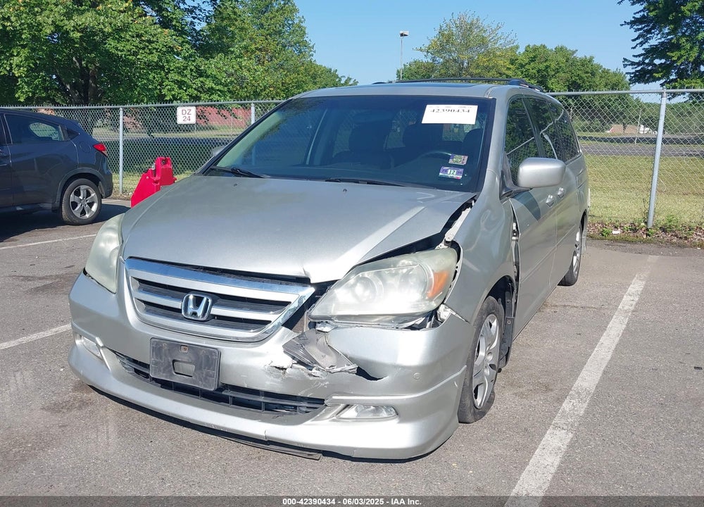 2007 HONDA ODYSSEY TOURING VIN: 5FNRL38887B043023
