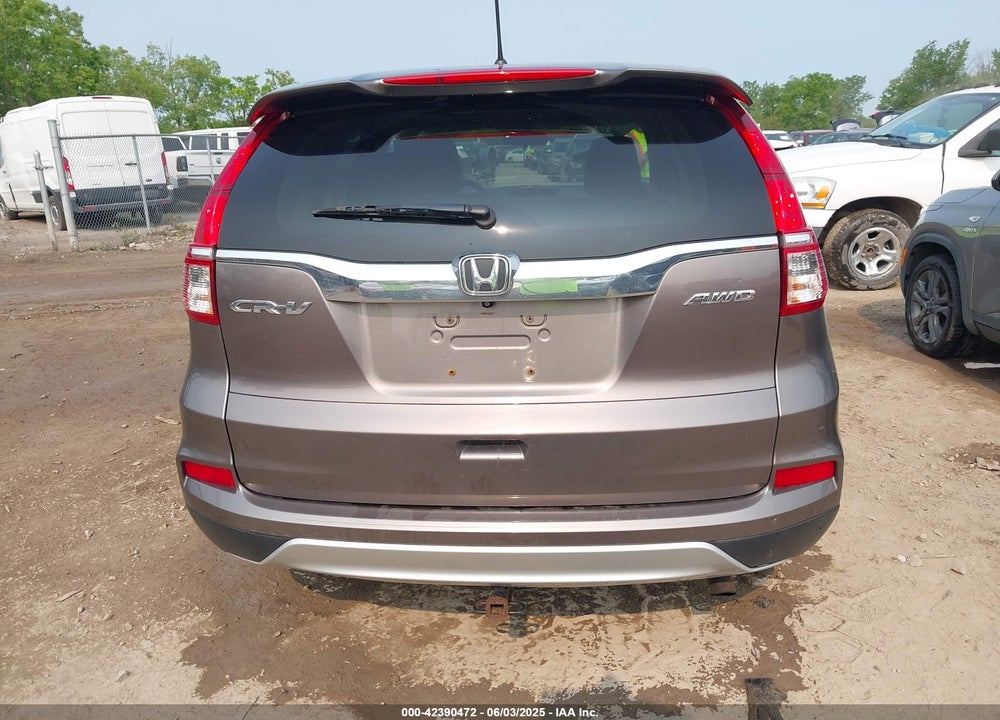2015 HONDA CR-V VIN: 5J6RM4H56FL018362