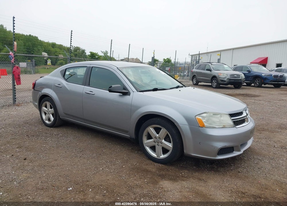 2013 DODGE AVENGER SE VIN: 1C3CDZAB0DN564931