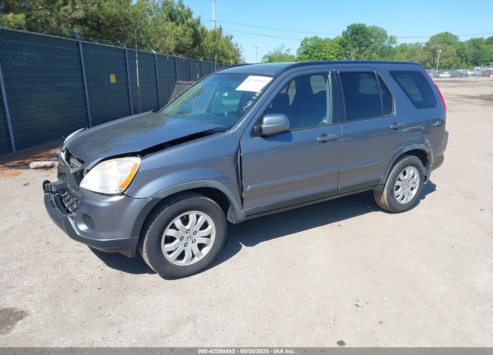 2006 HONDA CR-V SE/EX VIN: JHLRD78986C035189