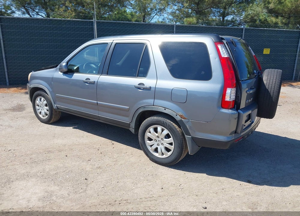 2006 HONDA CR-V SE/EX VIN: JHLRD78986C035189