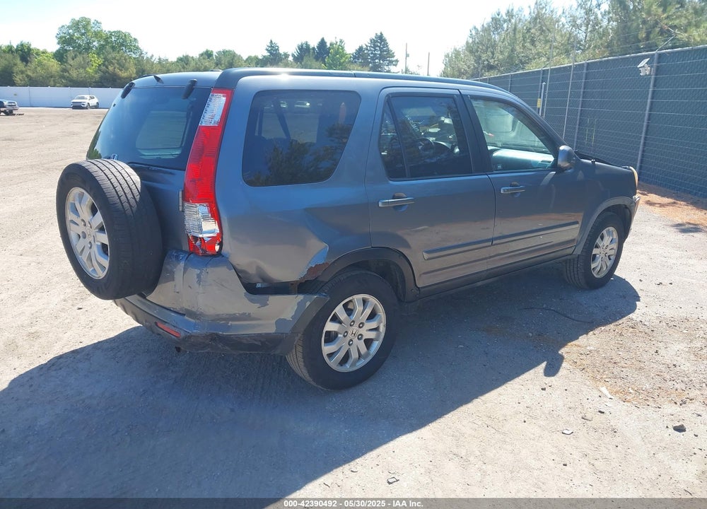 2006 HONDA CR-V SE/EX VIN: JHLRD78986C035189