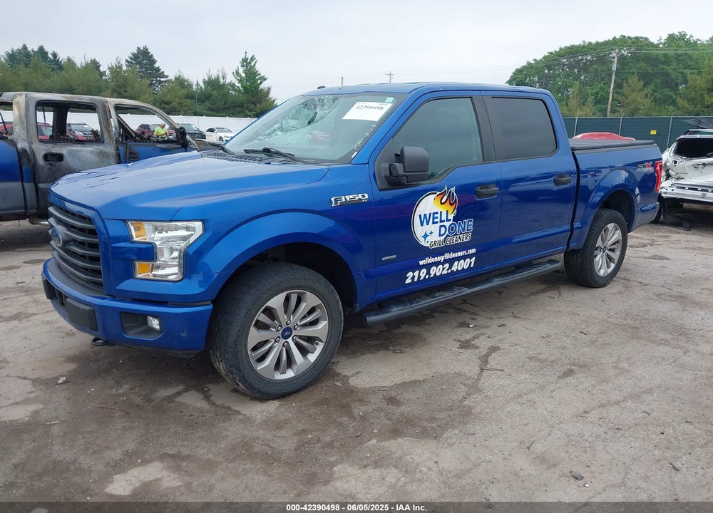 2017 FORD F-150 XL VIN: 1FTEW1EP2HFC00290
