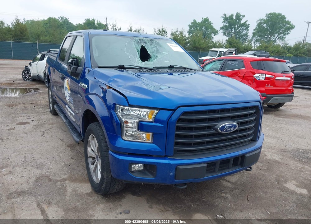 2017 FORD F-150 XL VIN: 1FTEW1EP2HFC00290