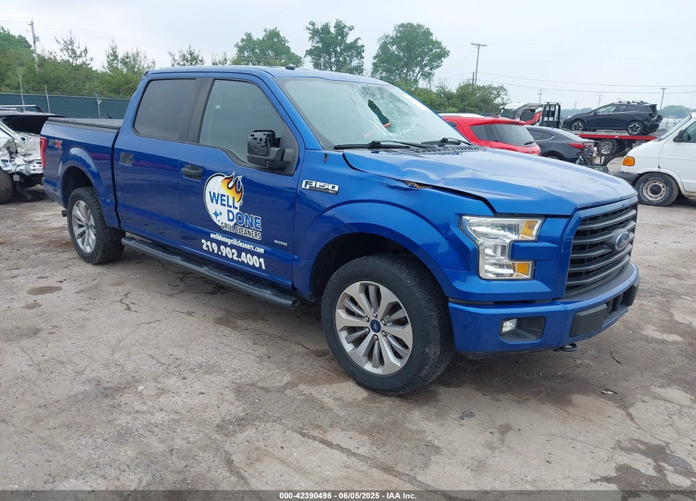 2017 FORD F-150 XL VIN: 1FTEW1EP2HFC00290