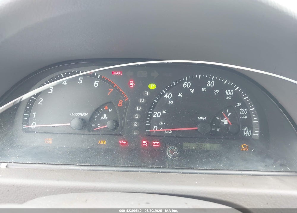 2004 TOYOTA CAMRY LE V6 VIN: 4T1BF32K24U070150