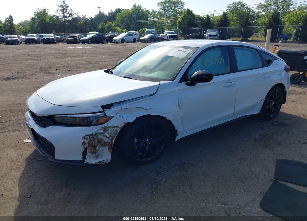 2025 HONDA CIVIC VIN: 19XFL2H83SE004092