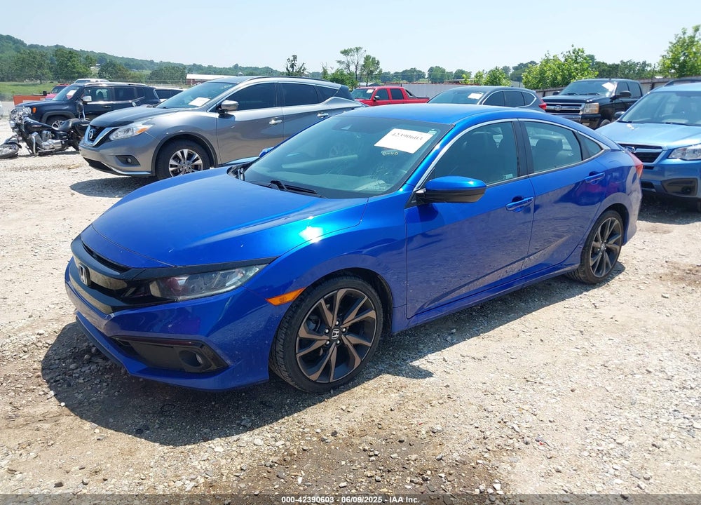 2020 HONDA CIVIC VIN: 2HGFC2F80LH573850