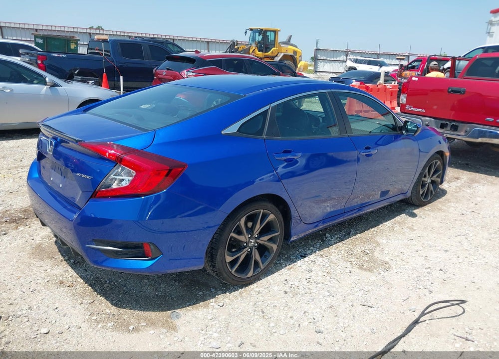 2020 HONDA CIVIC VIN: 2HGFC2F80LH573850