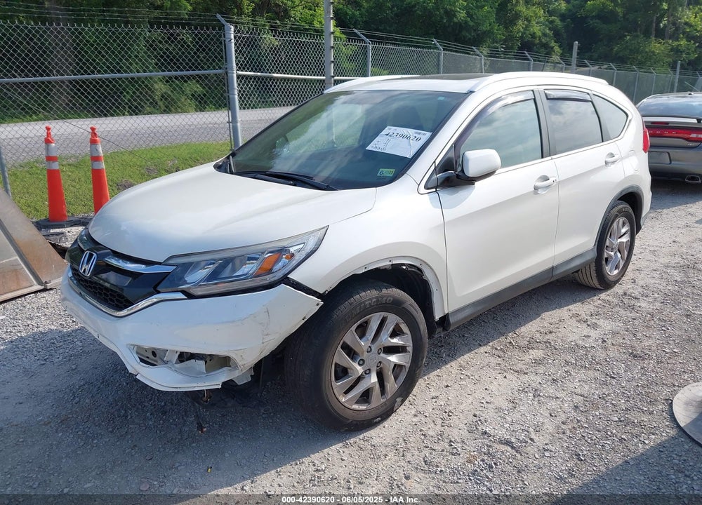 2015 HONDA CR-V EX-L VIN: 5J6RM4H7XFL079800