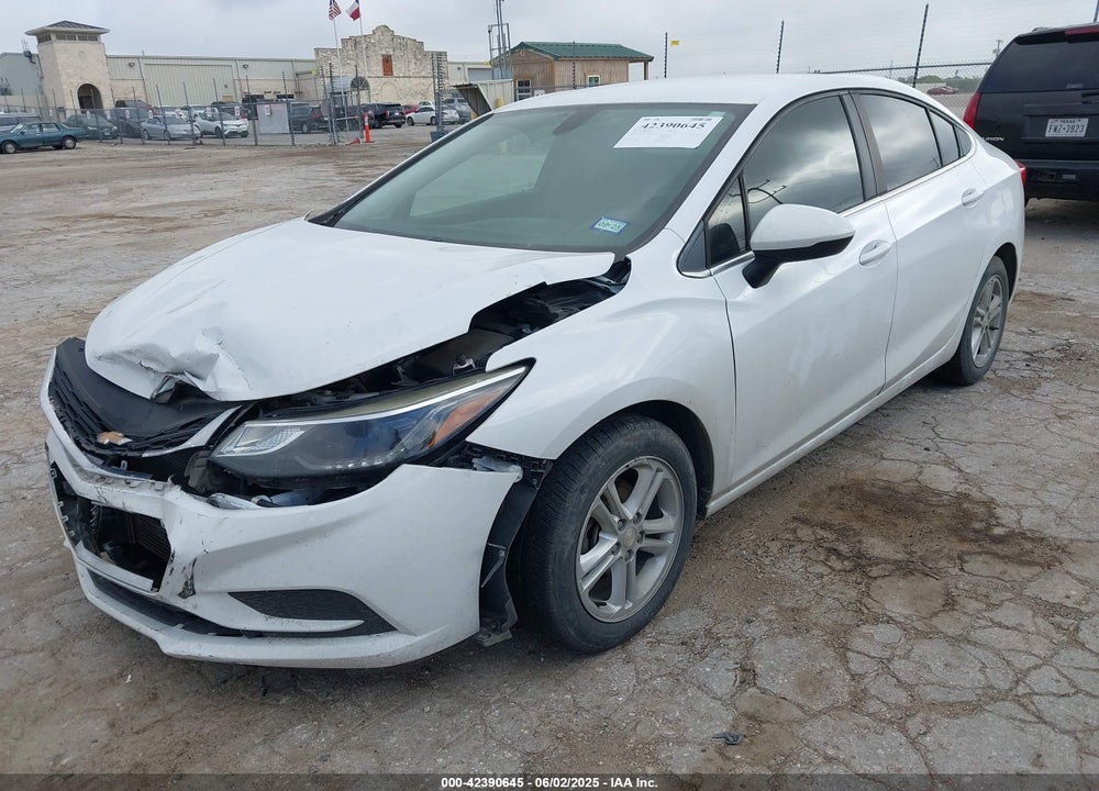 2018 CHEVROLET CRUZE LT AUTO VIN: 1G1BE5SMXJ7237863