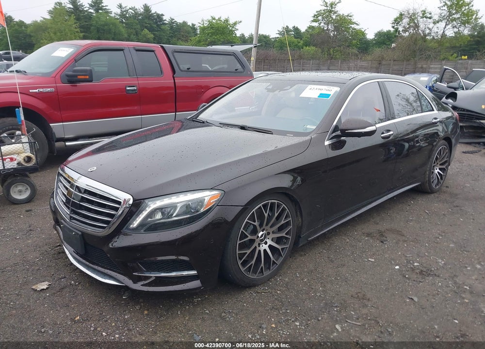 2015 MERCEDES-BENZ S 550 VIN: WDDUG8FBXFA123544