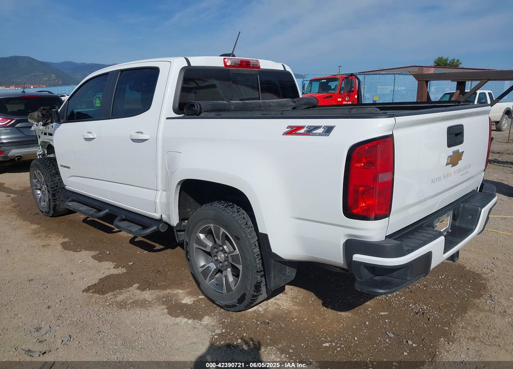 2017 CHEVROLET COLORADO VIN: 1GCGTDEN8H1178407