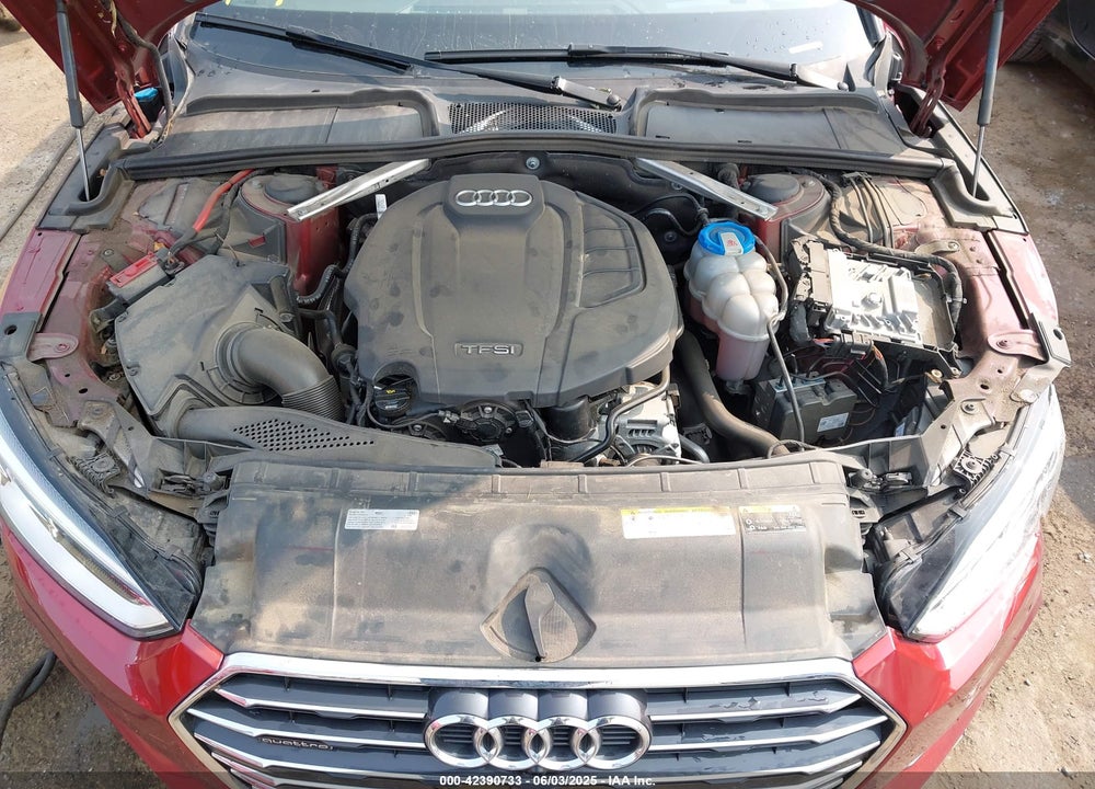 2018 AUDI A5 2.0T PREMIUM VIN: WAUCNCF55JA107556