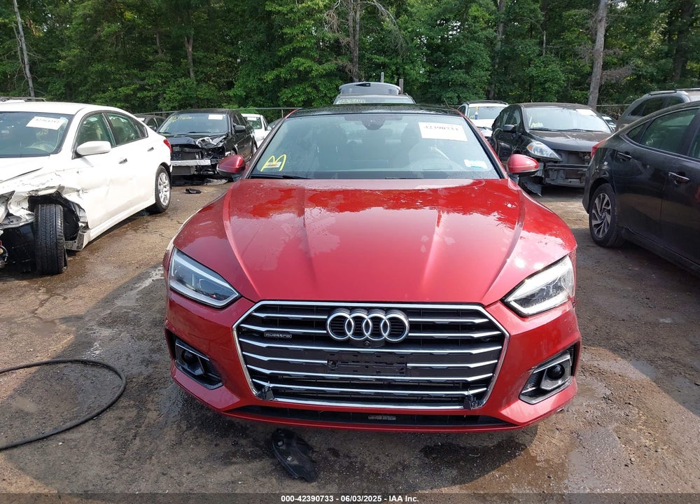 2018 AUDI A5 2.0T PREMIUM VIN: WAUCNCF55JA107556