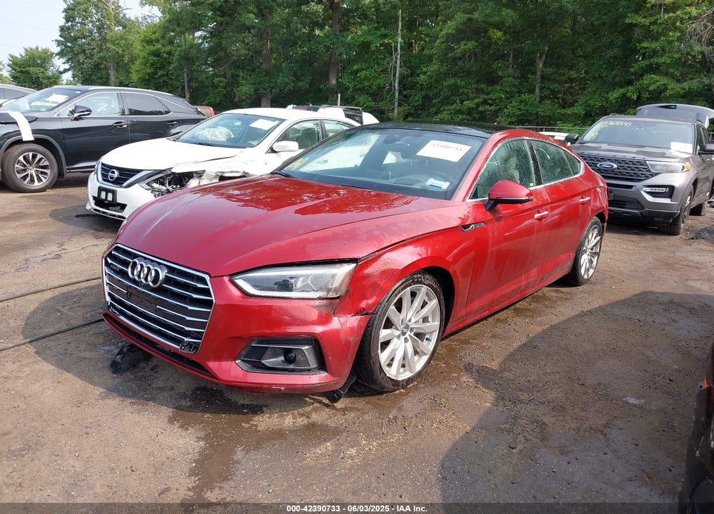 2018 AUDI A5 2.0T PREMIUM VIN: WAUCNCF55JA107556