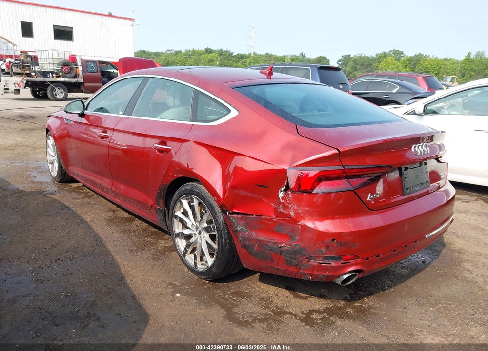 2018 AUDI A5 2.0T PREMIUM VIN: WAUCNCF55JA107556