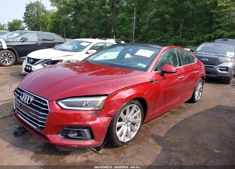 2018 AUDI A5 2.0T PREMIUM VIN: WAUCNCF55JA107556