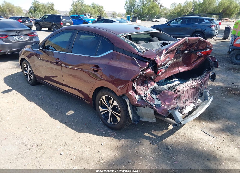 2023 NISSAN SENTRA VIN: 3N1AB8CV5PY256190