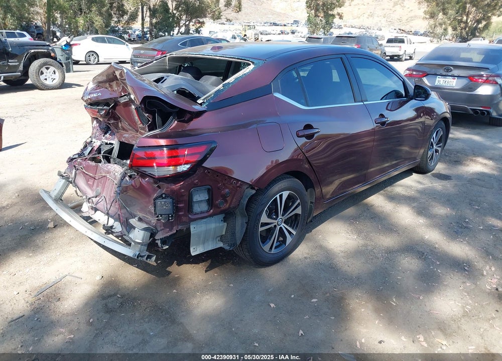 2023 NISSAN SENTRA VIN: 3N1AB8CV5PY256190