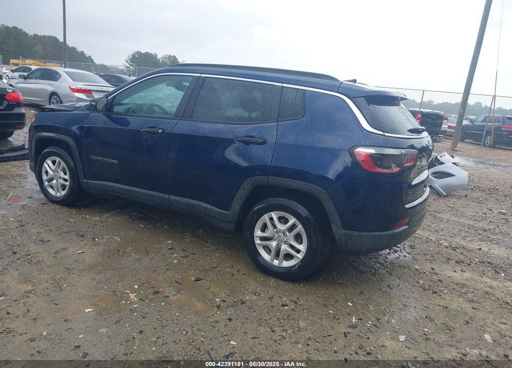 2020 JEEP COMPASS VIN: 3C4NJCAB2LT253123