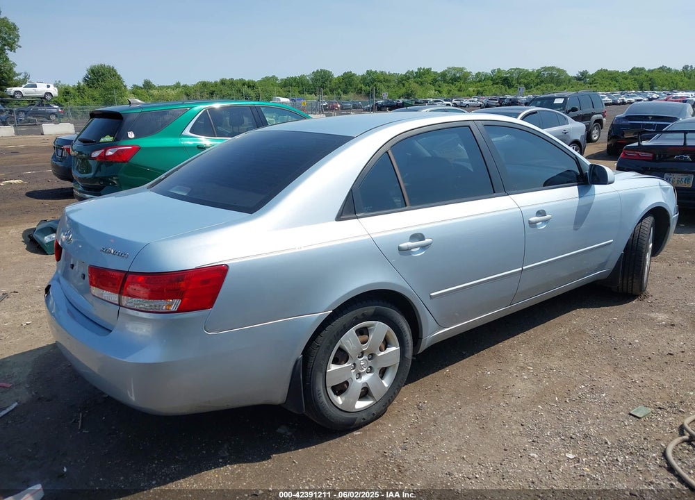 2006 HYUNDAI SONATA GL VIN: 5NPET46C46H100782