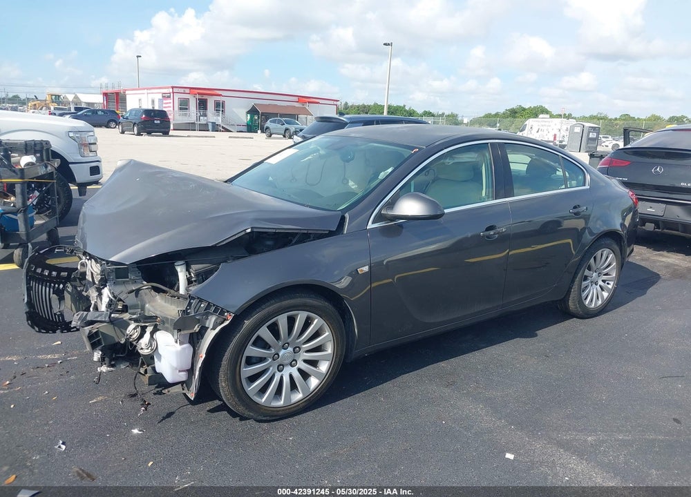2011 BUICK REGAL CXL RUSSELSHEIM VIN: W04GR5EC7B1063561