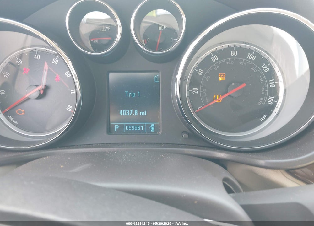 2011 BUICK REGAL CXL RUSSELSHEIM VIN: W04GR5EC7B1063561