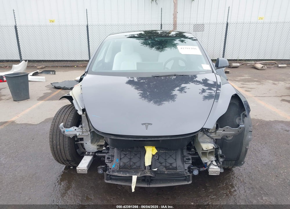 2022 TESLA MODEL 3 LONG RANGE DUAL MOTOR ALL-WHEEL DRIVE VIN: 5YJ3E1EB2NF259483