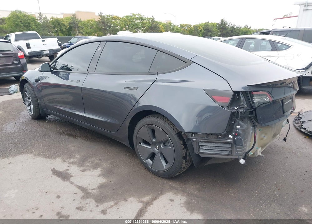 2022 TESLA MODEL 3 LONG RANGE DUAL MOTOR ALL-WHEEL DRIVE VIN: 5YJ3E1EB2NF259483