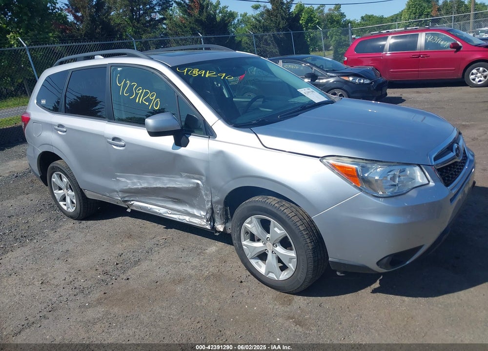 2016 SUBARU FORESTER 2.5I PREMIUM VIN: JF2SJADC6GH518501