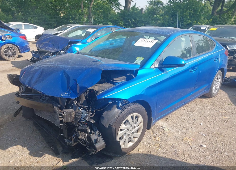 2018 HYUNDAI ELANTRA VIN: KMHD74LF9JU677915