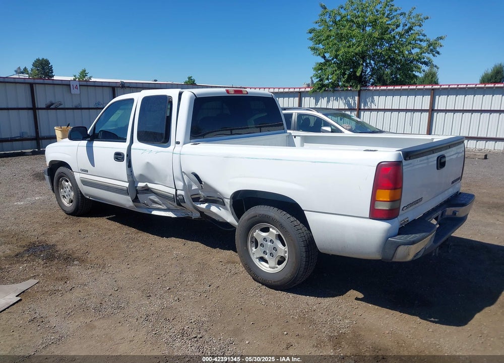 2002 CHEVROLET SILVERADO 1500 LT VIN: 1GCEC19T22Z114628