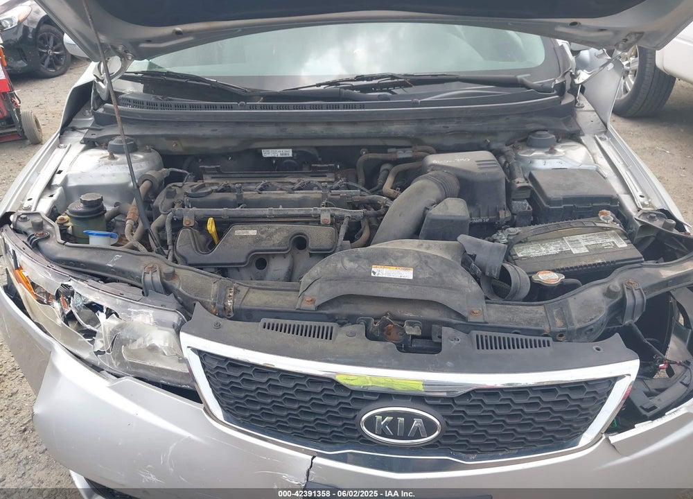 2011 KIA FORTE VIN: KNAFU5A25B5440343