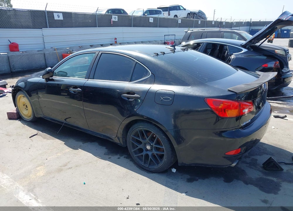 2008 LEXUS IS VIN: JTHBK262285063153