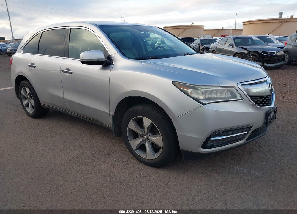 2014 ACURA MDX VIN: 5FRYD3H23EB011872