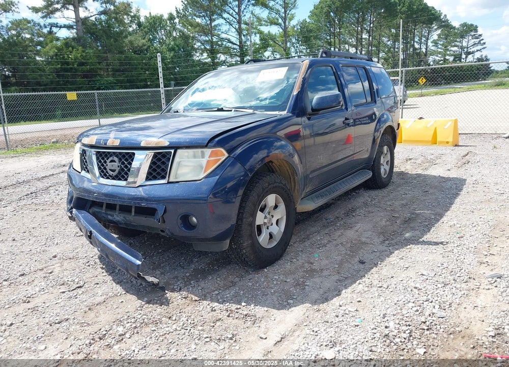 2006 NISSAN PATHFINDER SE VIN: 5N1AR18U56C621910