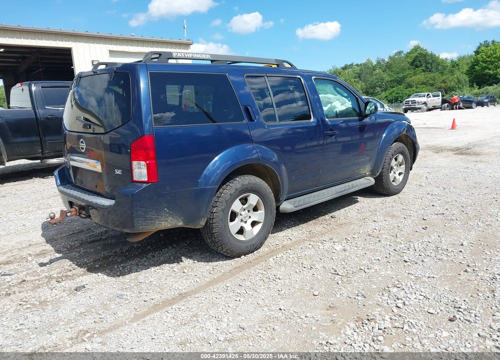 2006 NISSAN PATHFINDER SE VIN: 5N1AR18U56C621910