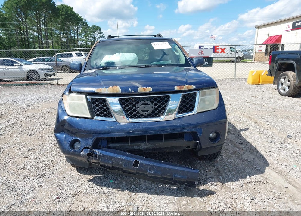 2006 NISSAN PATHFINDER SE VIN: 5N1AR18U56C621910