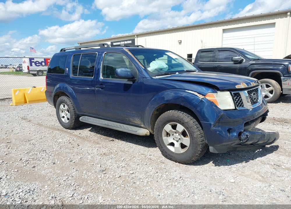 2006 NISSAN PATHFINDER SE VIN: 5N1AR18U56C621910