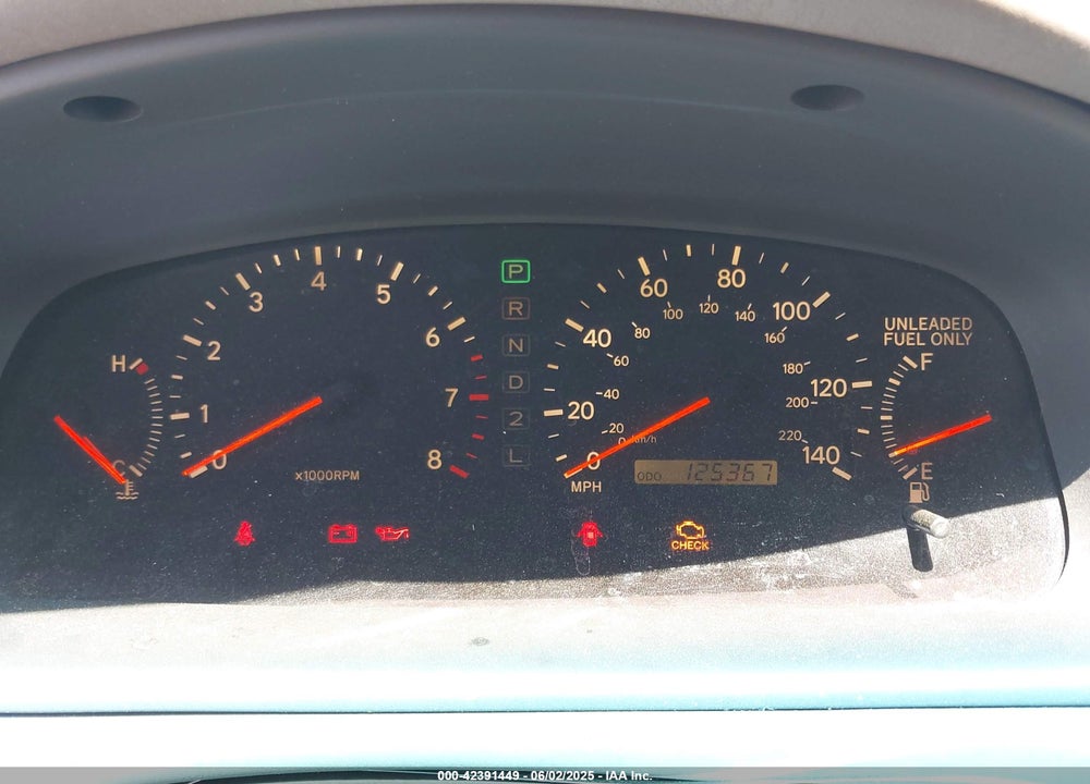 1997 LEXUS ES 300 VIN: JT8BF22G6V0063221