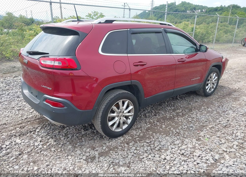2017 JEEP CHEROKEE LIMITED 4X4 VIN: 1C4PJMDS3HW593716