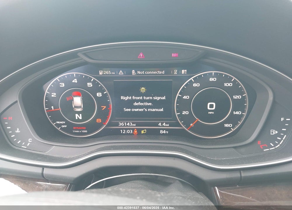 2019 AUDI Q5 45 PREMIUM VIN: WA1BNAFY5K2084220